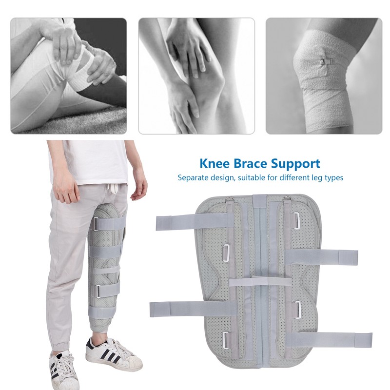 Knee Immobilizer Brace with Shoulder Sling Knee Splint Support for