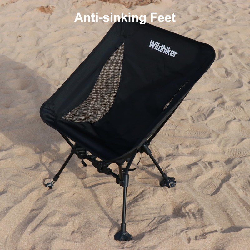 Wildhiker Ultralight Backpacking Chair – Compact Camping Chairs for Adults