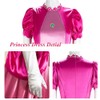 Cuzeolin Princess Costume for Women,Princess Dress with Crown Earrings Gloves