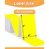 Memoking 4x6 Thermal Direct Shipping Label - 4''x 6'' Fan-Fold