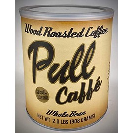 Pull Caffe Wood Roasted Coffee Med Dark 2 lbs