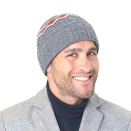 Eisbär Miro Knitted Beanie Hat Winter Hat Ski Hat with Lining, darkgray
