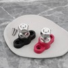 YINETTECH 2Pcs 3/8inch 12VDC 250A Insulated Terminal Stud Red and