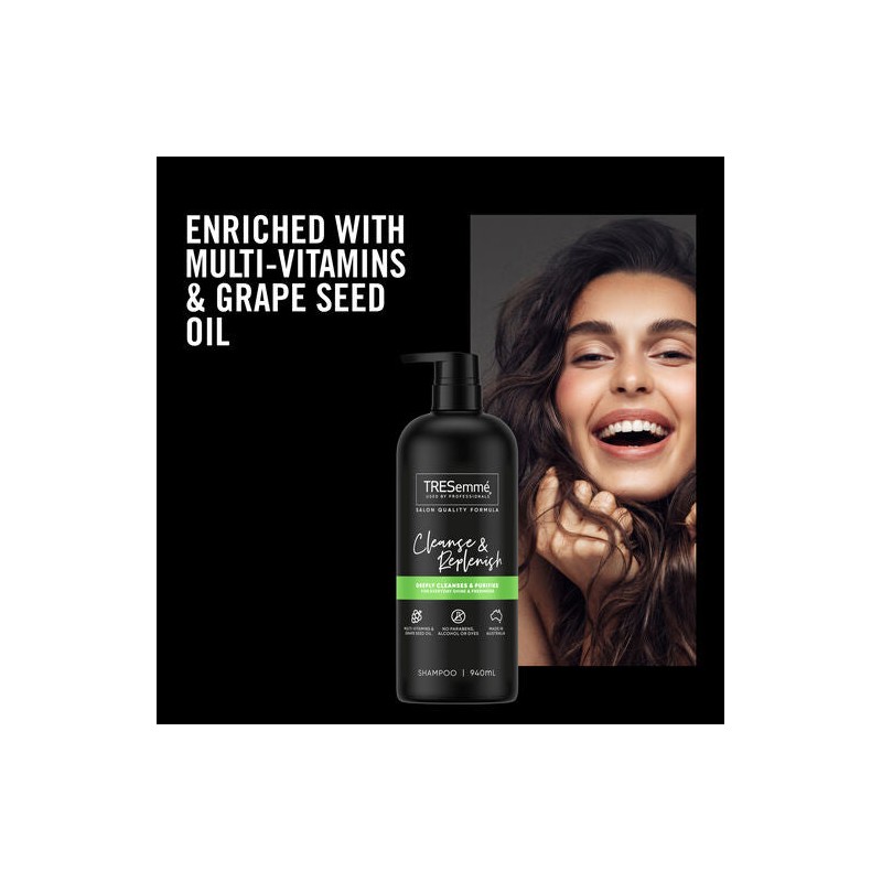 Tresemme Cleanse & Replenish Shampoo 940ml
