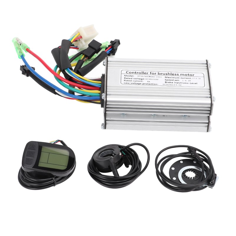 36V/48V 350W Electric Motor Controller Kit 17A Brushless Motor Controller
