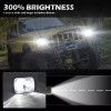 CHUSYYRAY Pair 5x7" 7x6" LED Headlights Hi/Lo DRL fit Toyota