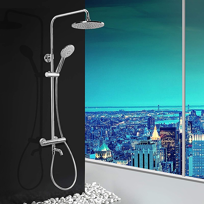 Round Shower Head Rain Shower 8 Inch Shower Head Rain