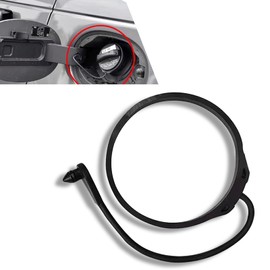 icykale 1 PC Car Fuel Tank Cap Traction Rope, 2.76" ID Fuel Filler Cap Anti-lost Connection Line, Fuel Tank Tether Rope, Compatible with Land Rover Aurora Discovery 3/4 Shenxing 2 Range Rover (Black)