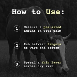 The Tallowed Truth F-Balm Tallow – Grass-fed, Grass-finished Tallow – 5 Ingredients Only – Canadian-made All Purpose Tallow Balm – Tallow for Face & Body – (Unscented, 2 oz)