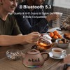 CHOUYONL Portable Teapot 5.3 Bluetooth Speakers,Wireless Mini Bluetooth Speaker with