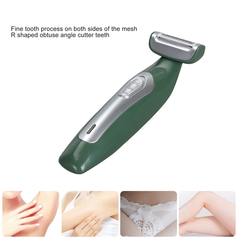 Women Electric Hair Removal Epilator Painless Rechargeable Waterproof Bikini Trimmer