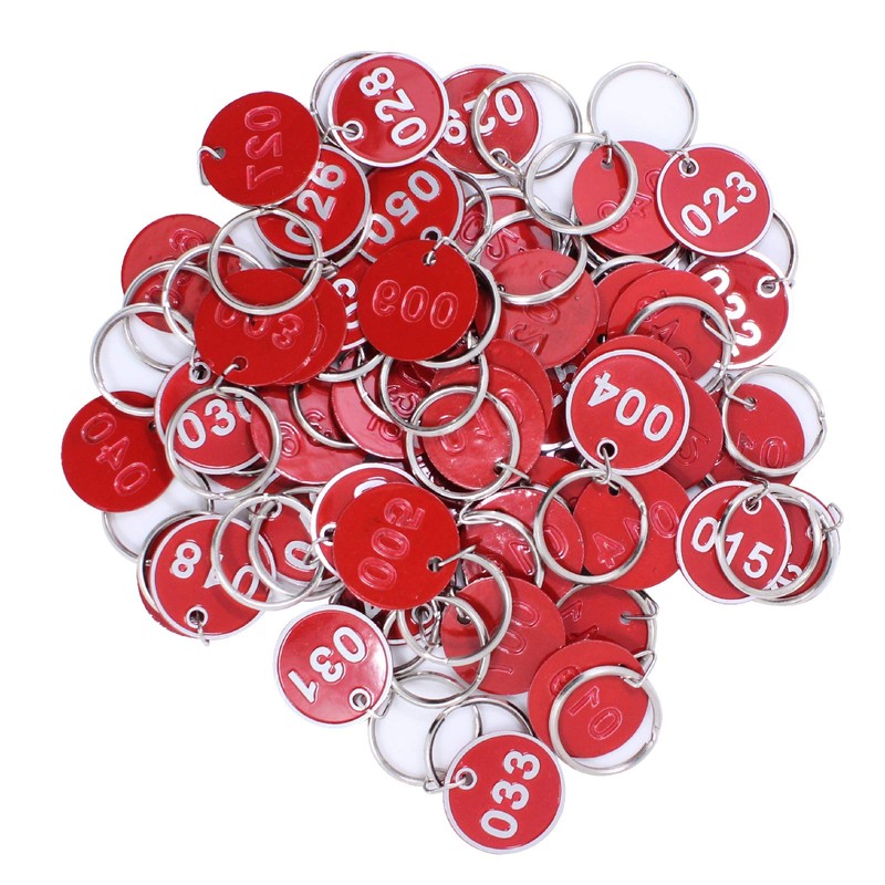 MITUKE Door Number Tag Cloak Locker Number Tag Key Label