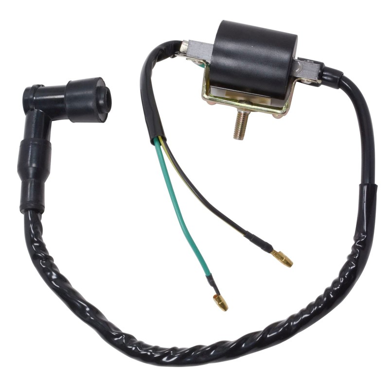 SYSKANT Ignition Coil with Spark Plug Cap for Honda CT70