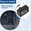 Upgraded Filter Piece Replacement Parts 2PCS Fits GE Profile Opal