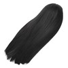 Women Long Straight Hair Full Wig Black Synthetic Wig With