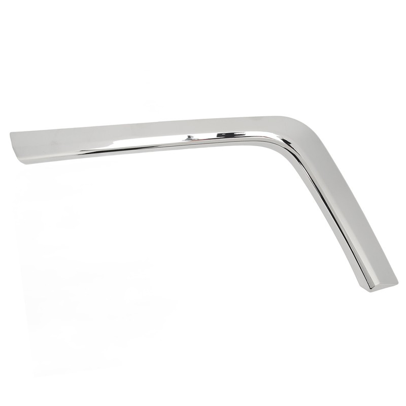 Front Bumper Lower Chrome Trim ABS Side Molding Strips Replacement