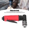 Industrial Air Drill Mini 1/4in Zinc Alloy 90° Elbow Pneumatic