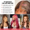 Wonder Girl 30 Inch Chocolate Brown HD Lace Front Wig