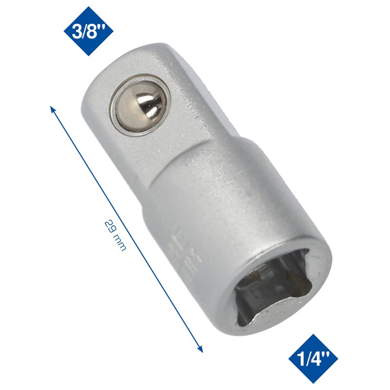 BRILLIANT TOOLS BT020911 1/4 Inch Adaptor to 3/8 Inch [Powered