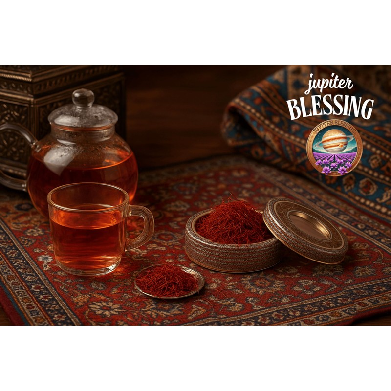 Premium saffron threads, organic golden red saffron (1 Gram)