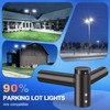 LEDMO 90° Tenon Adaptor with 2 arms, Double 2-3/8" Round