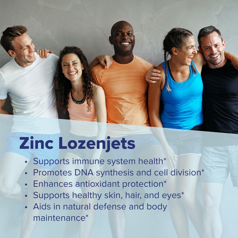 Superior Source Zinc Lozenjets - Immune System Support Supplement -