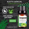 UVa Natural Aceite Esencial De Bergamota 100% Natural Puro Uva