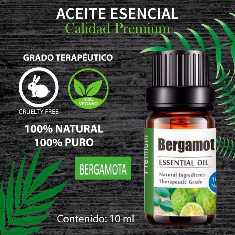 UVa Natural Aceite Esencial De Bergamota 100% Natural Puro Uva