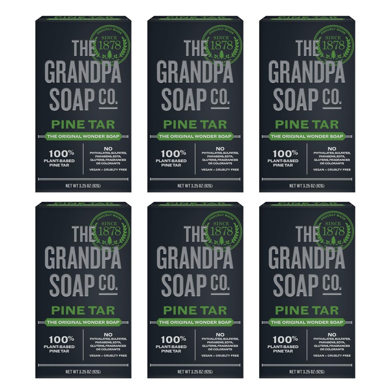 The Grandpa Soap Company Pine Tar Soap - 3.25 oz