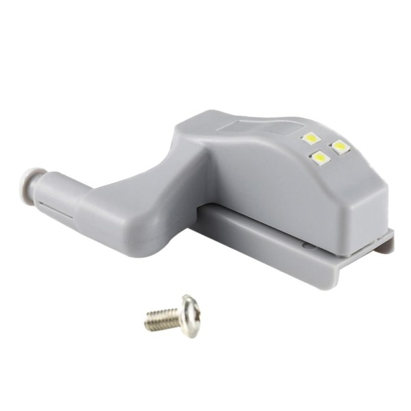 Operitacx 8Stücke LED Scharnierleuchten Für Schränke Intelligente Induktionsbeleuchtung Warmlicht Für