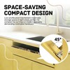 Hxszk LD-0220-50SC Soft-Close Pivot Hinges 2-Pack, Silent Tip Out Tray