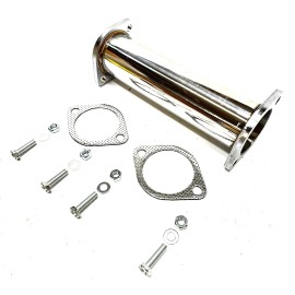Gearhead G35 G37 Extension Adapter 350Z Exhaust pipe 8in Long 3" IN / OUT Diameter 370Z