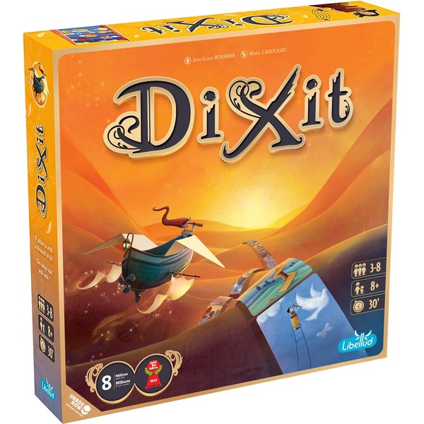 Dixit– English and French Version - A game by Libellud| 3 to 8 players| A 30-45 minute gameplay| A storytelling family game| For kids and adults | 8 years and older