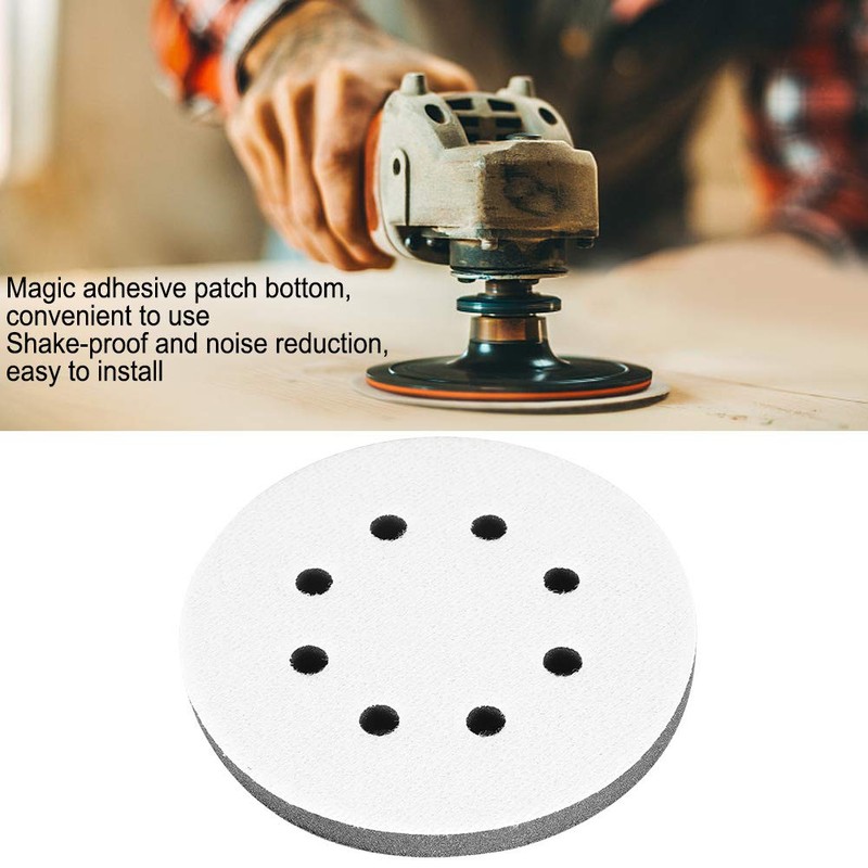 5 Inch 5/6/8 Holes Soft Sponge Cushion, Interface Buffer Pads,