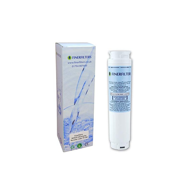 Finerfilters FF-281 Fridge Water Filter Compatible with UltraClarity 644845 Fridge