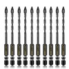 10 Pcs 5/32" Masonry Concrete Drill Bit Set for Tile