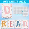 Qeeenar Reading Posters Read Sign Set Boho Library Decor Classroom