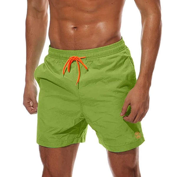 ZOXOZ Men's Quick-Drying Swimming Shorts with Mesh and Adjustable Drawstring,