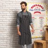 Premier Ladies/Womens Stripe Apron / Workwear (Butchers Style) (One Size)