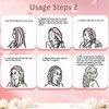 Heatless Curlers Set, Heatless Curls Overnight, Silk Shower Cap -