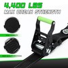 Heavy Duty Wheel Chock Tie Down Straps Set (2PK) -
