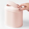 mDesign 2 x Mini Plastic Swing Top Bin - Pack