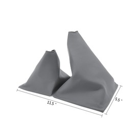 BuliBoao Manual Shift Boot Cover, Shifter Cover Fits for Toyota 4Runner Pickup 4x4 5spd 1984-1989 Gray, 11.5" Length Frame