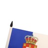 AZ FLAG KINGDOM OF PORTUGAL 1139-1910 TABLE FLAG 5'' x