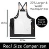 King Mills Plus Size Aprons For Men Women With Large