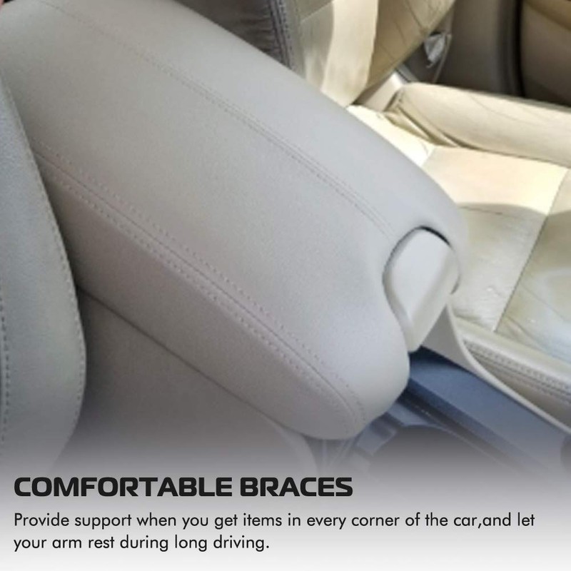 A ABIGAIL Center Console Armrest Cover Repacement Compatible with 2008