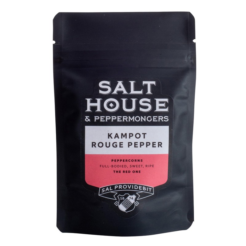 Gourmet Kampot Rouge Red Cambodian Peppercorns Premium Grade 60g -