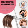 Facial Hair Thinning Scissors, V Teeth Hair Thinning Scissors For