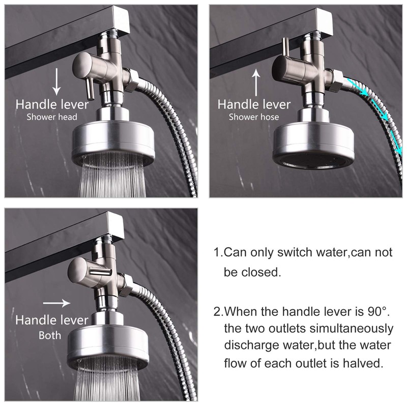 CIENCIA Shower Flow Control Valve G1/2" Brass 3 Way Shower