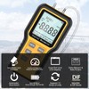 Manometer, Professional Air Pressure Meter, Dual-Port HVAC Digital Manometer Gas